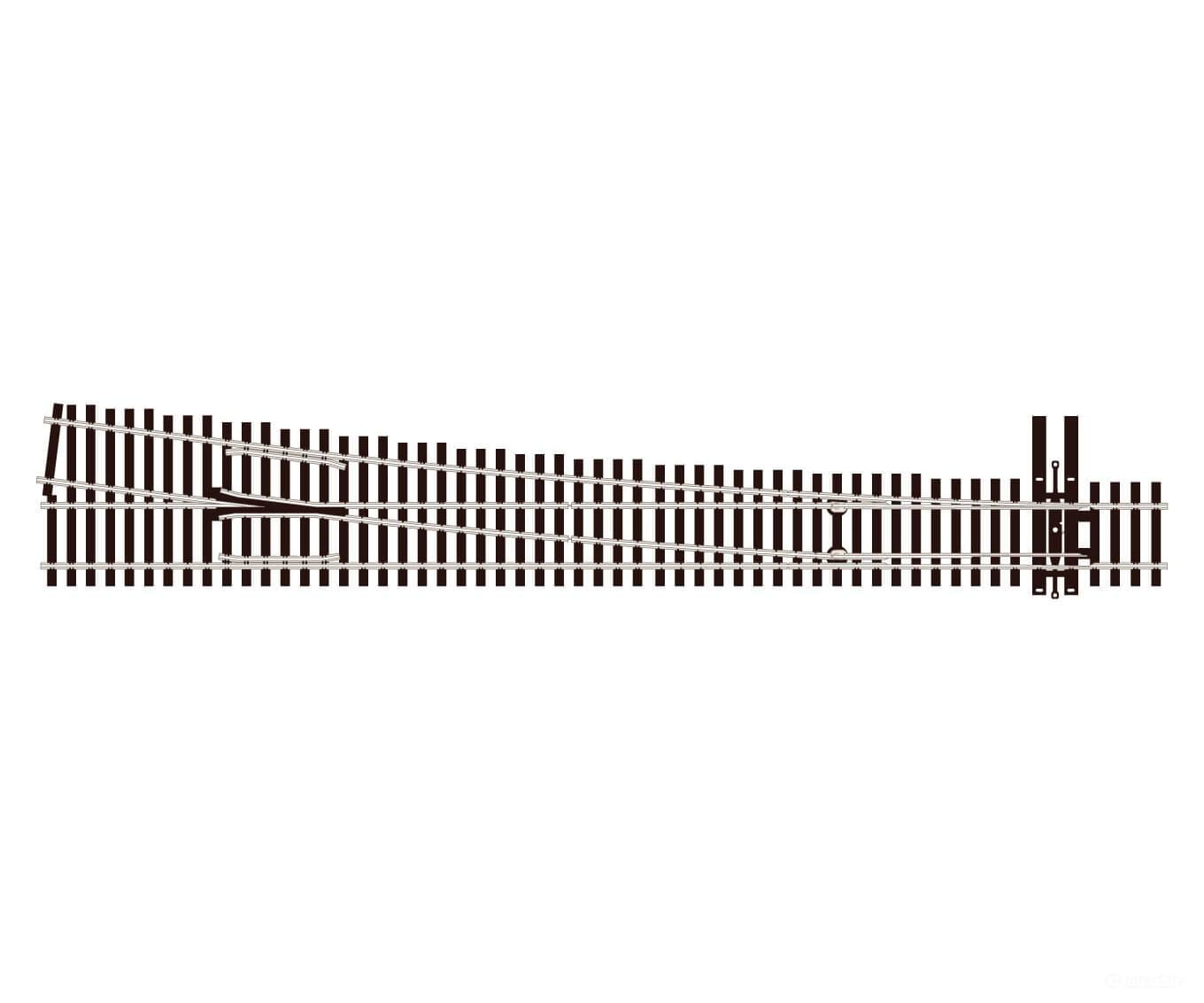 Peco SLU8381 Cd 83 #8 Unifrog TO R/H Track & Turnouts