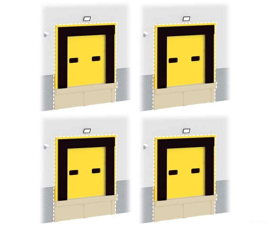 Peco Ssm312 Truck Hgv Loading Dock Door& Detail Pack - Wills Fits Concrete Industrial/Retail