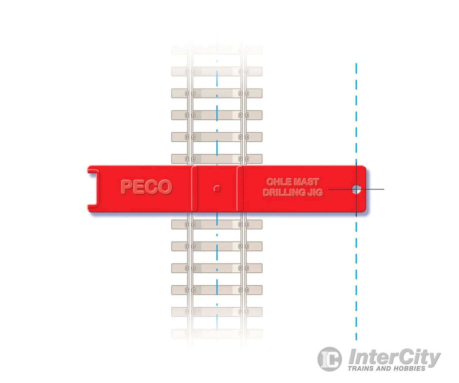 Peco Lc115 Catenary System Mast Installation Jig Track & Turnouts