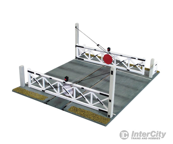 Peco Lk750 European-Style Level Crossing Gates - Kit Single Track Signals & Catenary
