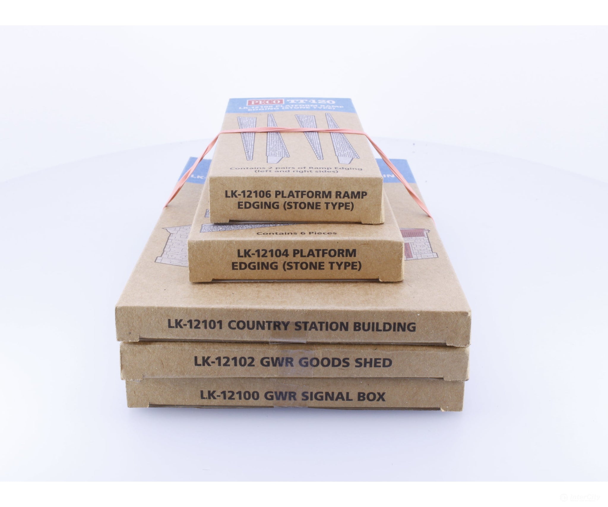 Peco MISC-LK#’s TT 3x Misc Structures Platform Edging and Ramp Edging Structures
