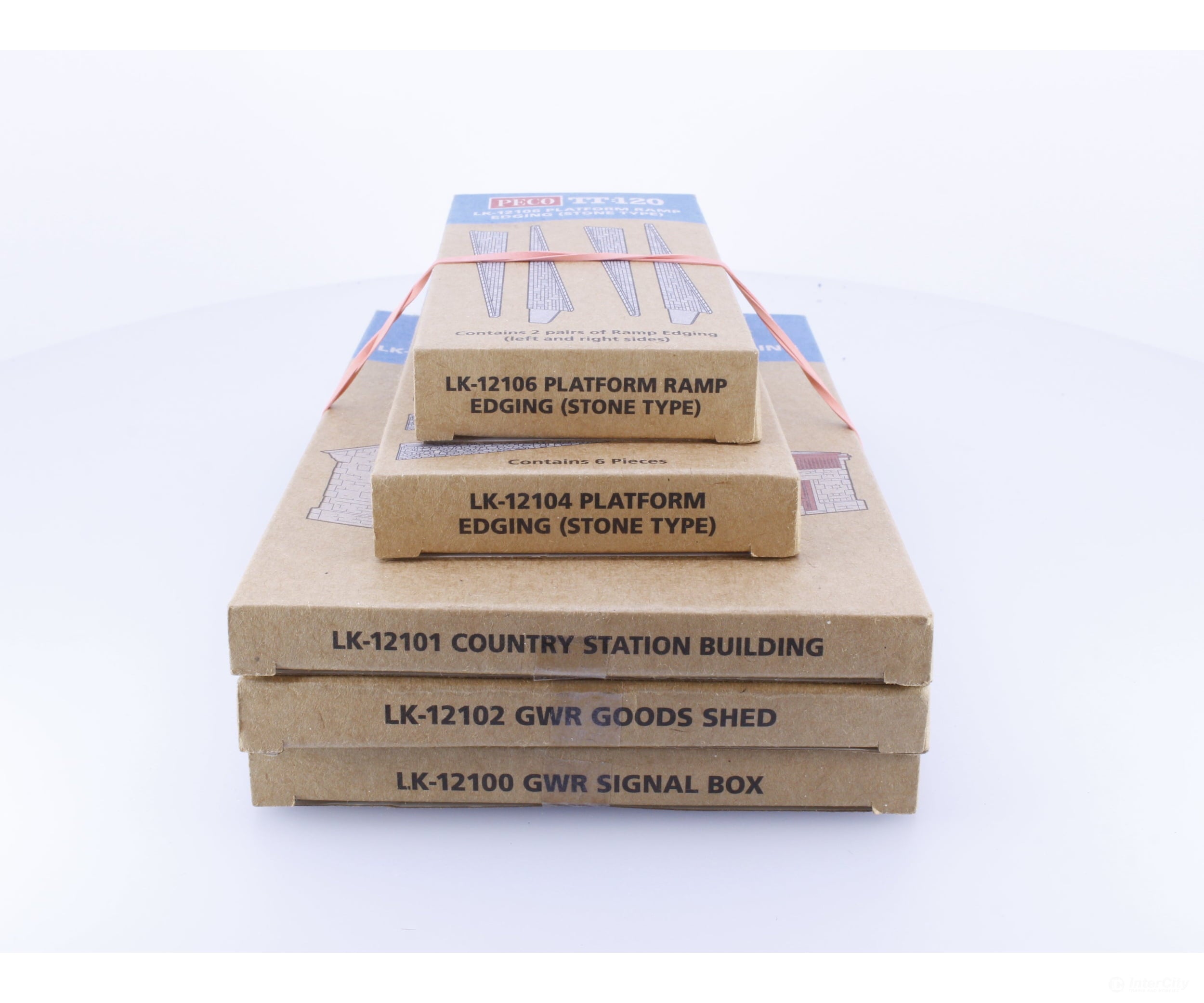 Peco MISC-LK#’s TT 3x Misc Structures Platform Edging and Ramp Edging Structures