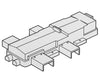 Peco N Sl347 Dummy Point Motor Track Accessories