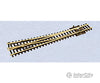 Peco N 1795 Code 55 Medium Radius #6 Turnout - Streamline -- Right Hand Electrofrog Track & Turnouts