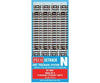 Peco St3001 Code 80 Standard Straight 8-Pack - Setrack Each: 3-7/16 87Mm Track & Turnouts