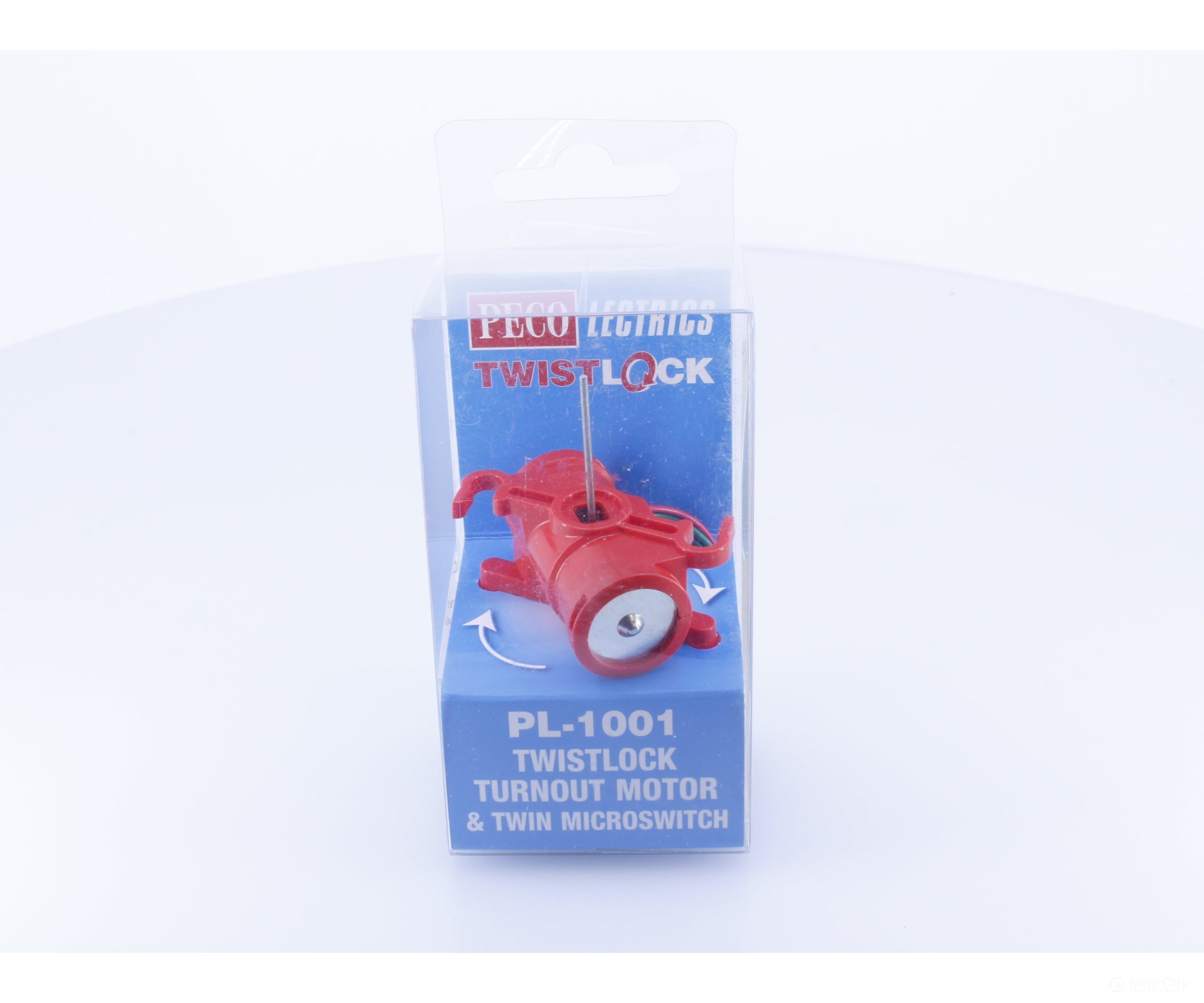 Peco PL1001 TwistLock Turnout Motor and Micro Switch - PECOLectrics Track Accessories