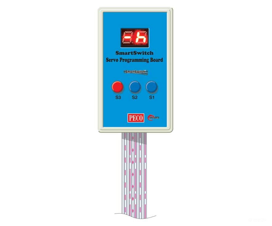 Peco Pls100 Smartswitch(Tm) Complete Set - Programming Board And 4 Each: Servos Toggle Switches