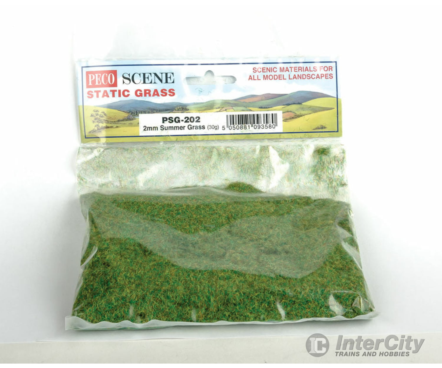 Peco Psg202 Static Grass 1/16 2Mm - Summer 1.06Oz 30G Other Scenery