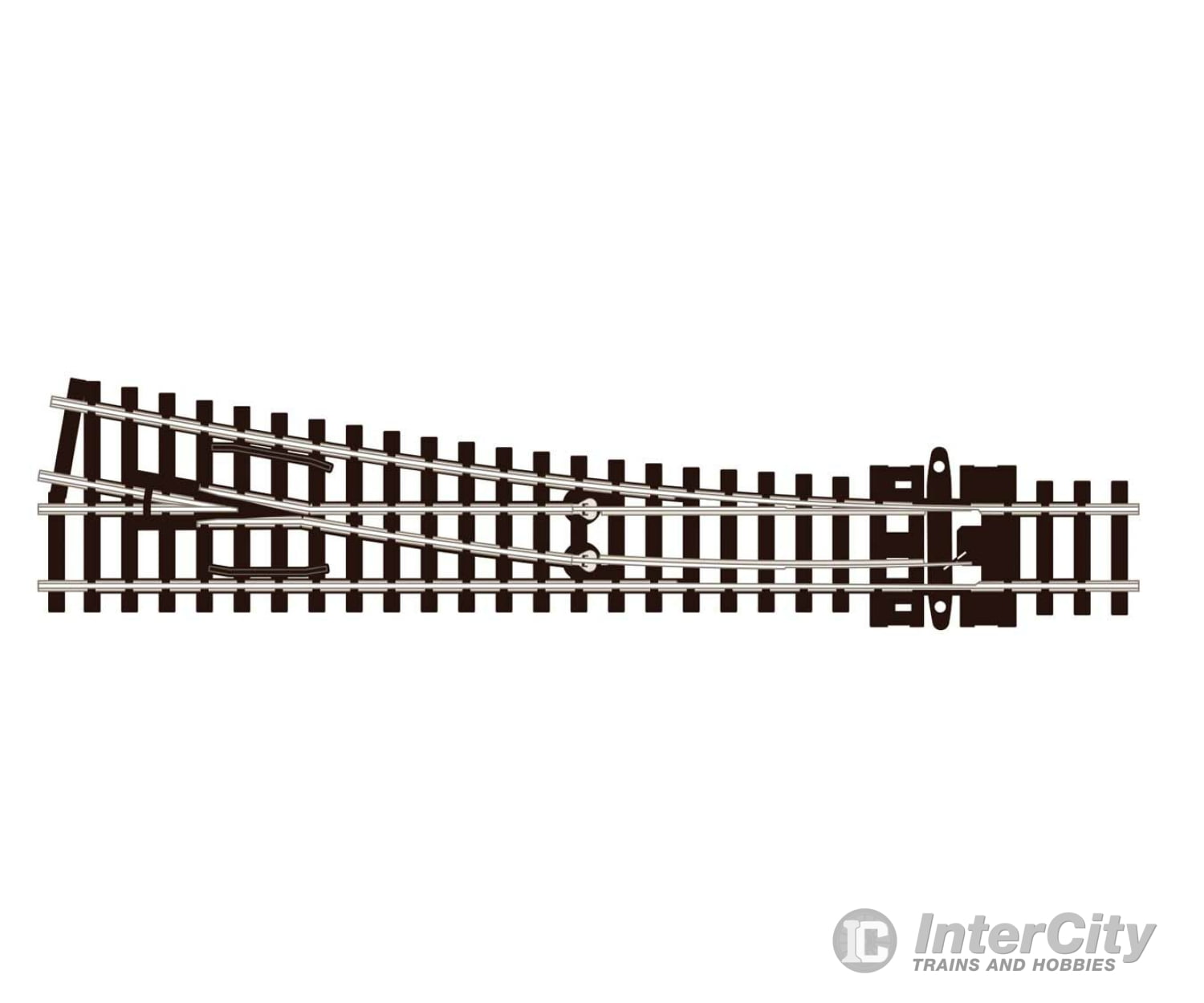 Peco Slu395F Code 55 Unifrog Medium-Radius Turnout - Right Hand Track & Turnouts