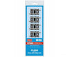 Peco St2003 Code 100 Nickel Silver Special Short Straight - Setrack 1-5/8 4.1Cm Pkg(4) Track &