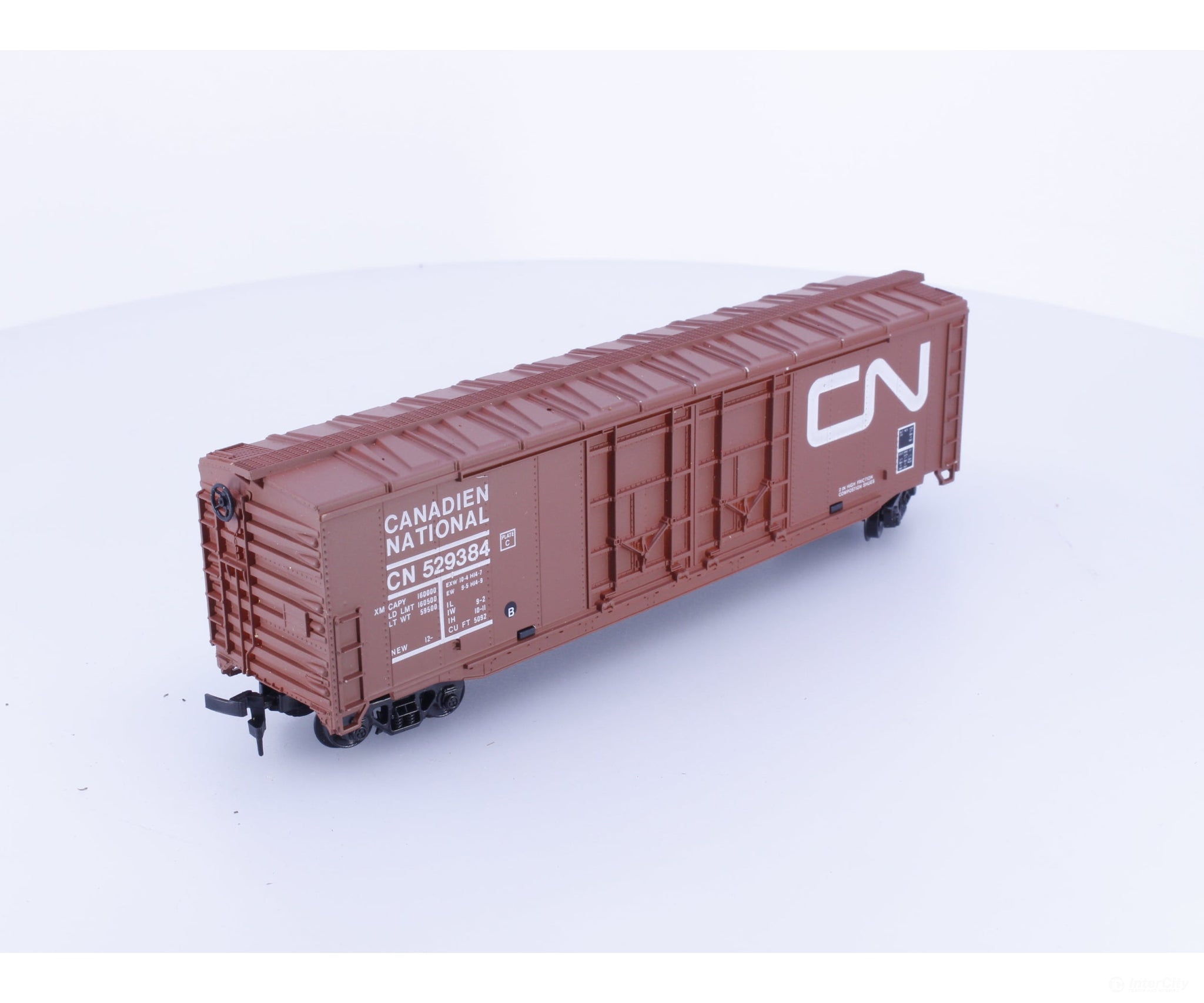 Pemco 529384 HO 50’ Double Boor Boxcar Canadian National (CN) 529384 - Freight Cars