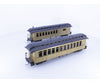 PFM S D&RGW Sn3 Passenger car set Combine and Coach (NX-003) - Passenger Cars