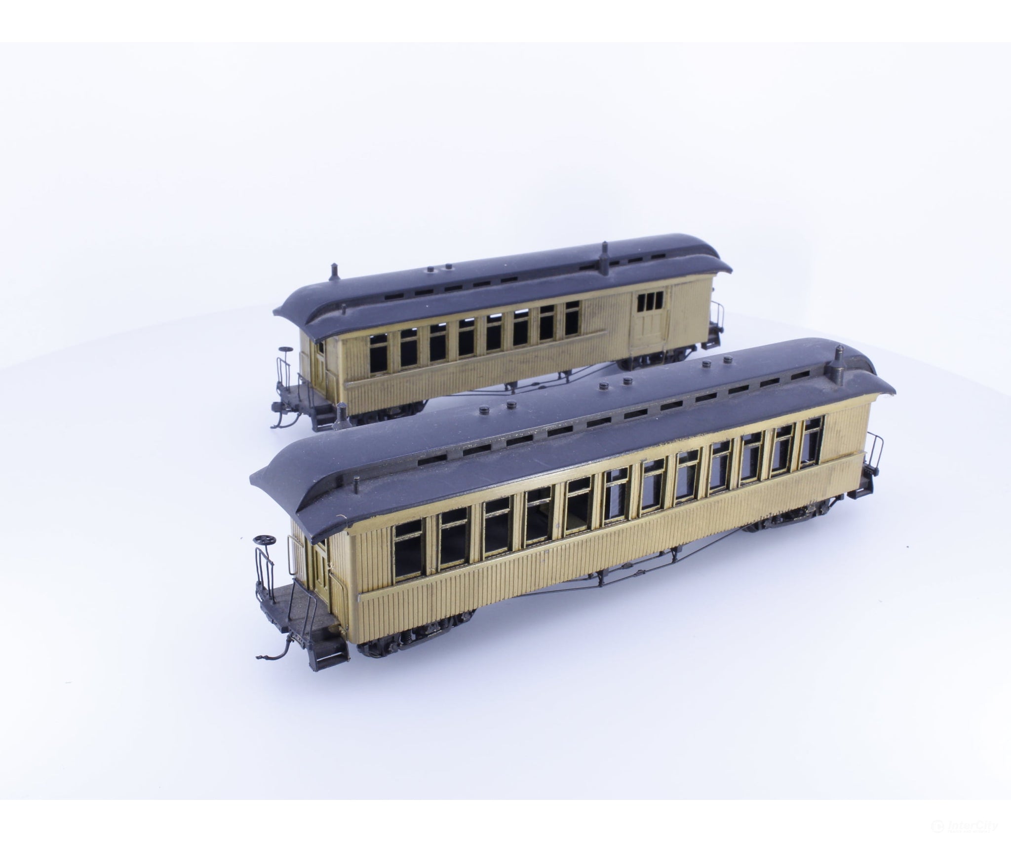 PFM S D&RGW Sn3 Passenger car set Combine and Coach (NX-003) - Passenger Cars