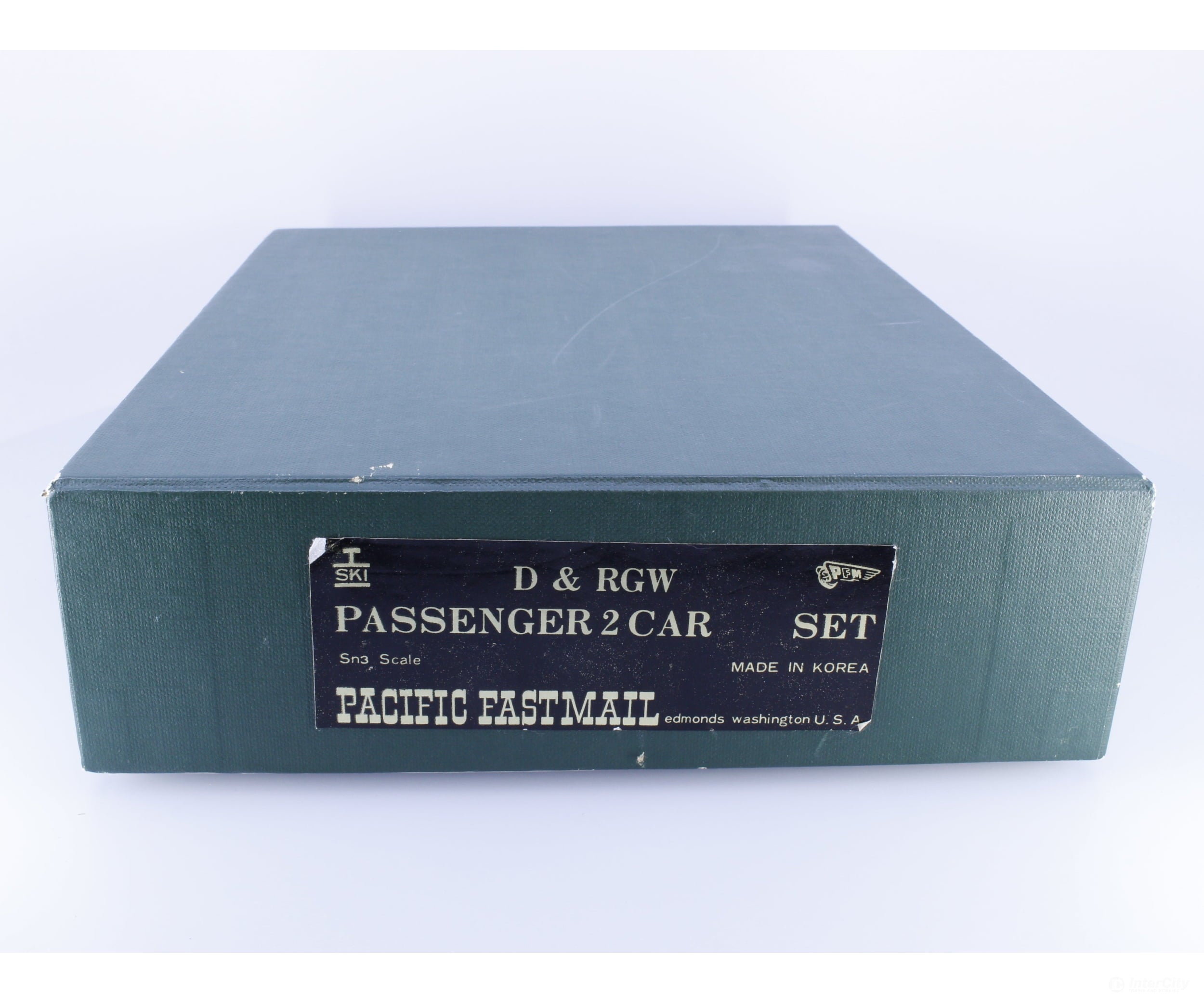 PFM S D&RGW Sn3 Passenger car set Combine and Coach (NX-003) - Passenger Cars