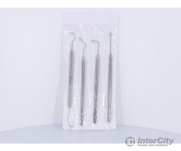 Pick Set Of 4Pcs - Professional Carbon Steel Tools