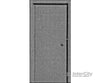 Pikestuff 1102 Doors (White Styrene) -- Solid Entryway Type W/No Windows Pkg(3) Scratch Building