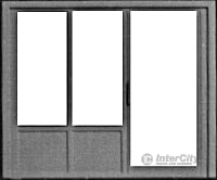 Pikestuff 1105 Doors -- Window/Door Combo Scratch Building Supplies