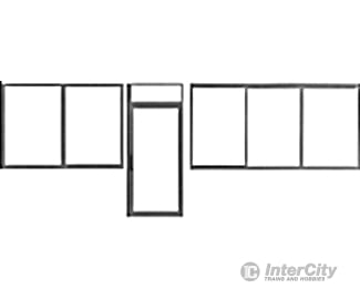 Pikestuff 1106 Doors -- Storefront & Window Scratch Building Supplies