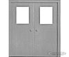 Pikestuff 1111 Doors -- Double Personnel Pkg(2) Scratch Building Supplies