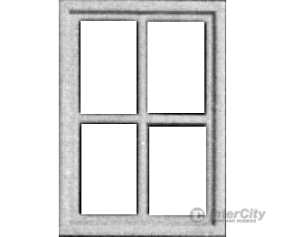 Pikestuff 2103 Windows -- Four-Pane Scratch Building Supplies