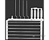 Pikestuff 3001 Building Details -- Gutters Downspouts Chimney & Electric Meter Scratch Supplies