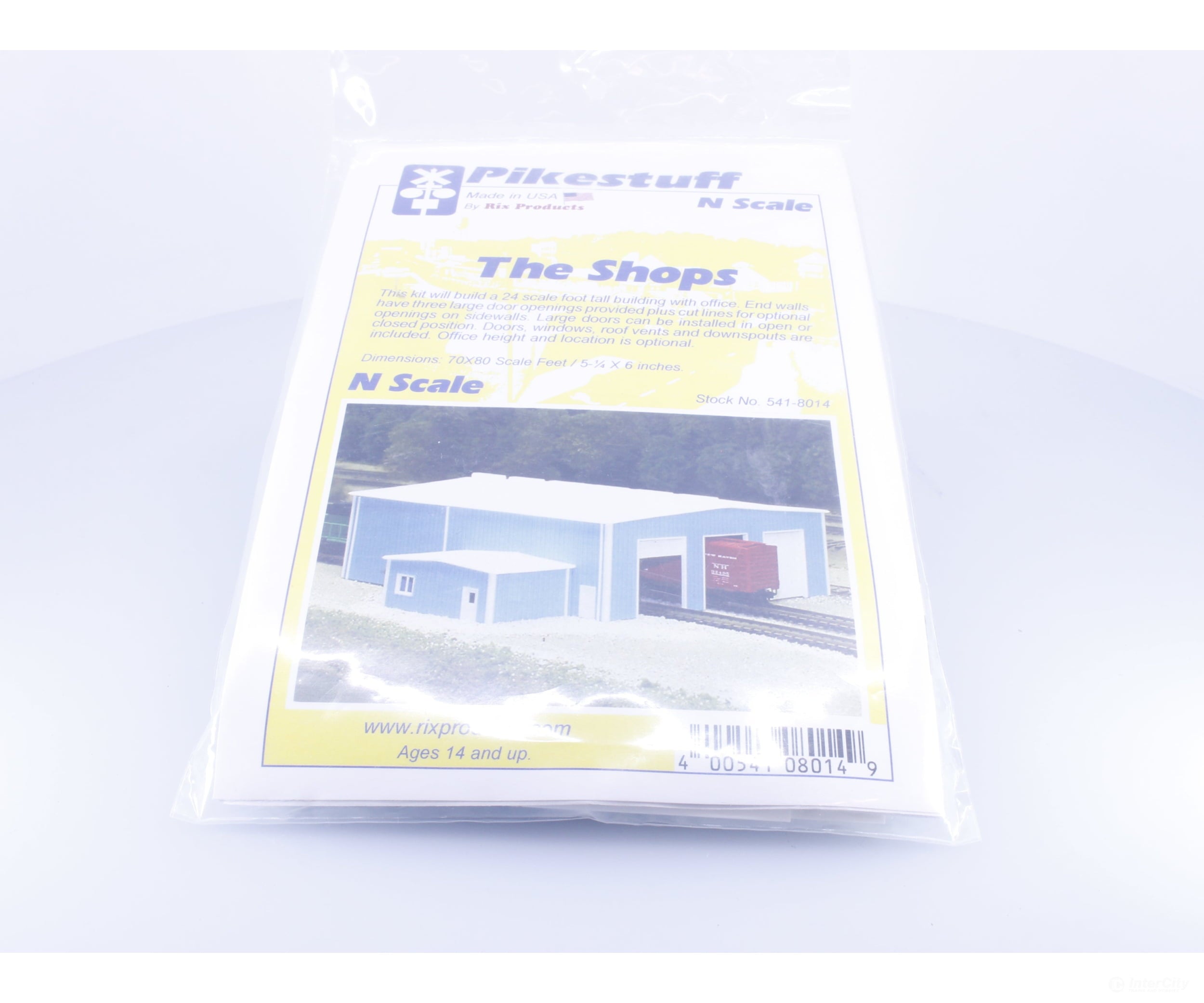 Pikestuff 541-8014 N The Shops Kit - Structures
