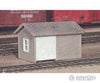 Pikestuff 6 Wood Handcar Shed -- 1-5/8 X 1-1/4’ 4.2 3.2Cm Structures