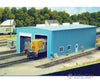Pikestuff 8 Modern 1- Or 2-Stall Engine House -- Kit - 5-1/2 X 11’ 14 27.9Cm Structures
