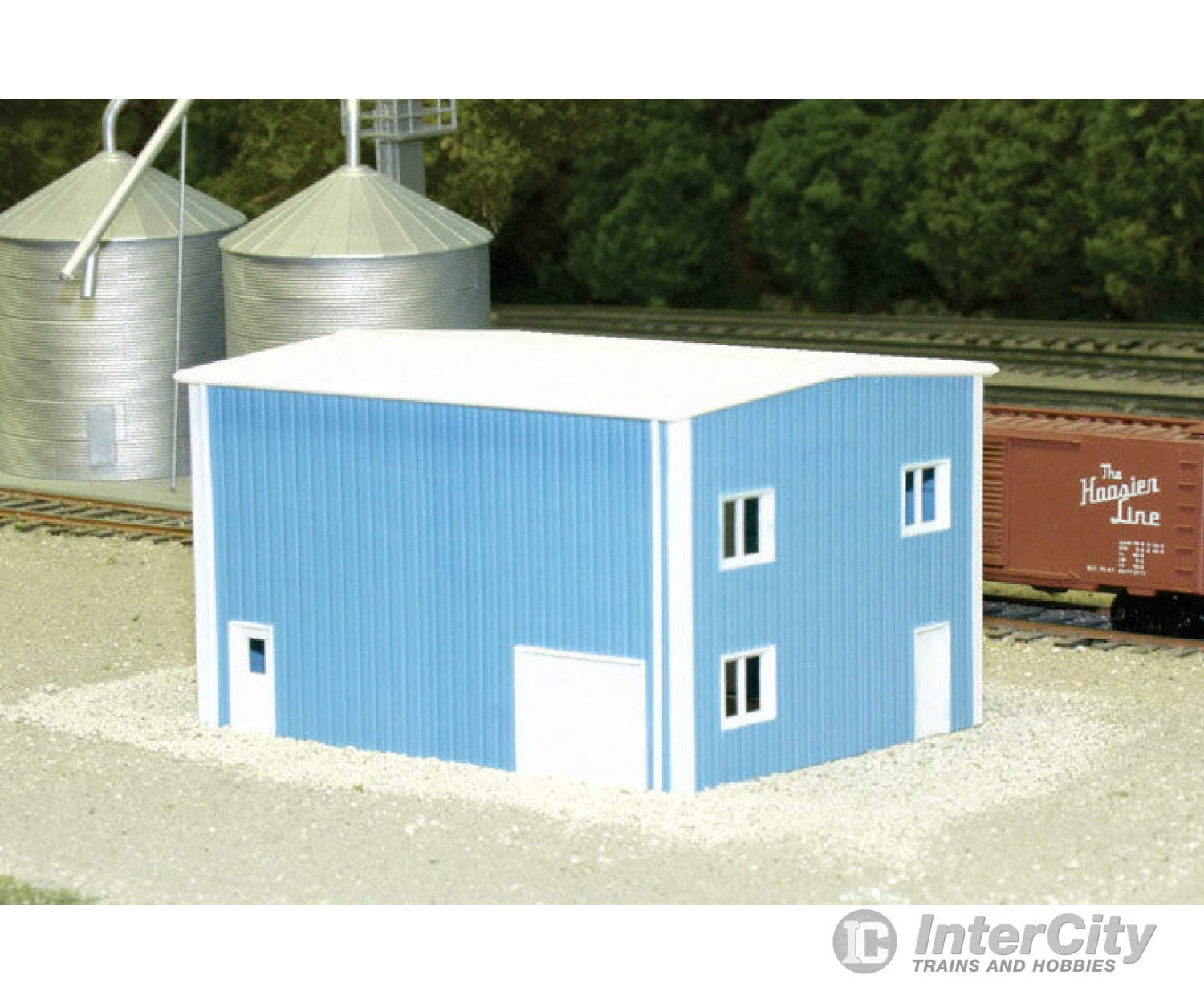 Pikestuff 8001 Yard Office -- Scale 30 X 40’ 27.4 36.6M (Blue) Structures