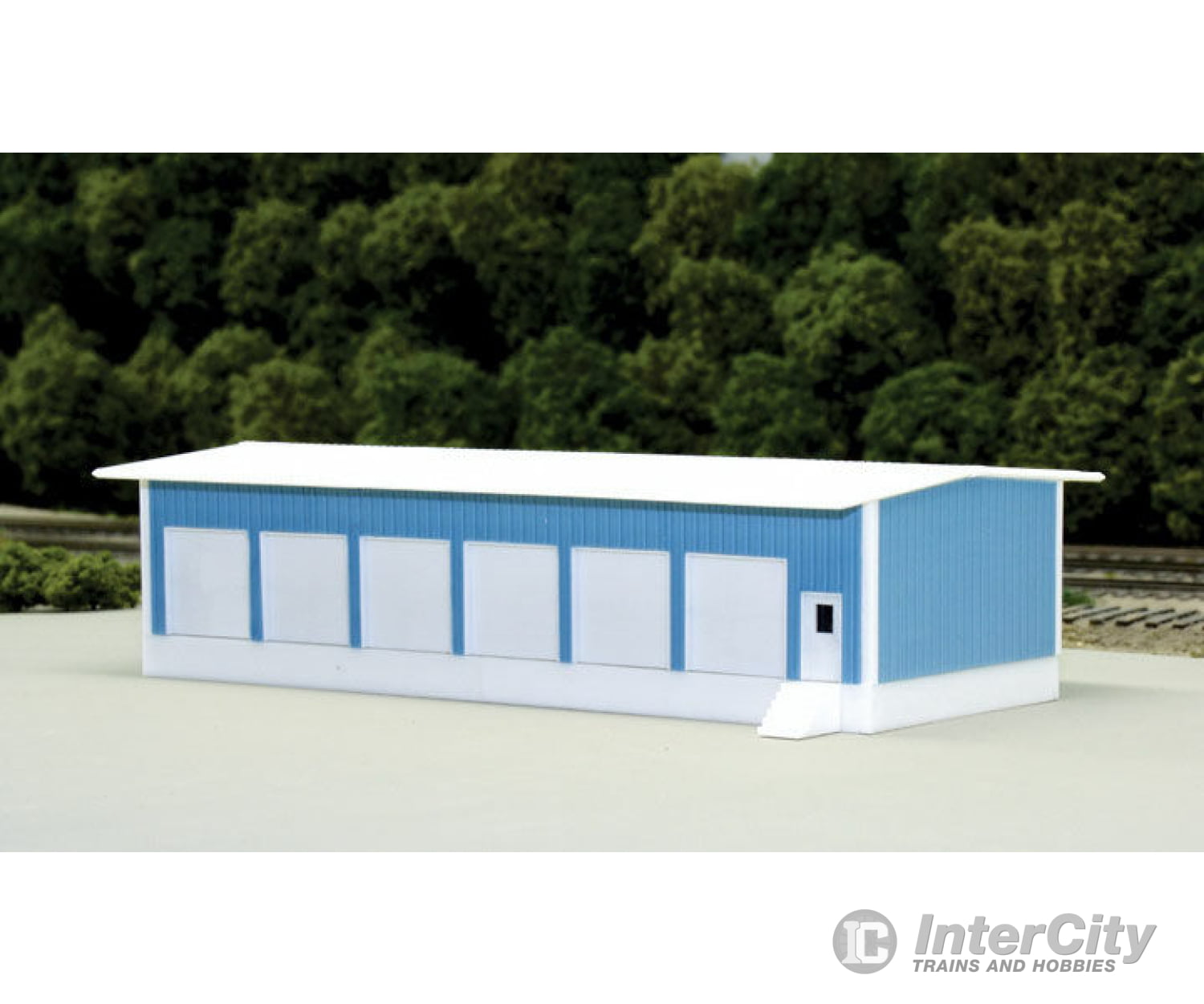 Pikestuff 8004 Truck Terminal -- 30’ X 80’ (Blue) Structures