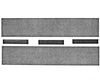 Pikestuff 1013 Two Roof Panels & Supports -- Scale 15 X 80’ 4.6 24.4M Scratch Building Supplies