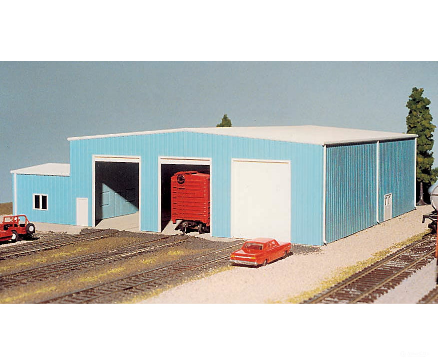 Pikestuff 15 The Shops W/Add - On Office - Kit - - 9 - 5/8 X 11 - 1/16’ 24.4 28.1Cm Structures