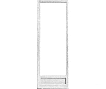 Pikestuff 2100 Windows Pkg(3) -- One-Story Scratch Building Supplies