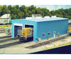 Pikestuff 8 Modern 1- Or 2-Stall Engine House -- Kit - 5-1/2 X 11’ 14 27.9Cm Structures