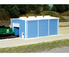 Pikestuff 8002 Small Engine House -- Scale 30 X 60 9.1 18.3M (Blue) Structures