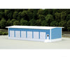 Pikestuff 8004 Truck Terminal -- 30’ X 80’ (Blue) Structures