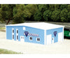 Pikestuff 8011 Diamond Tool & Engineering Building -- 60’ X 40’ (Blue) Structures