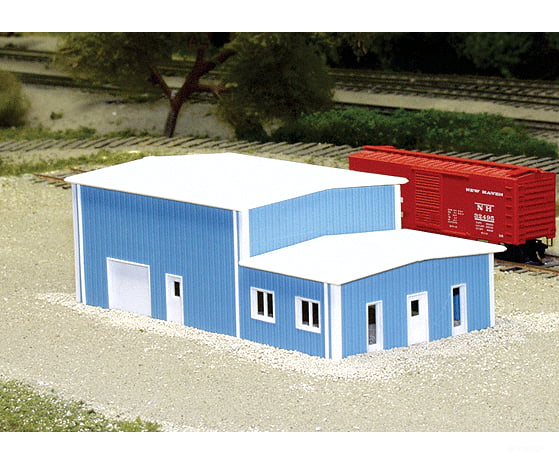 Pikestuff 8017 Office & Warehouse -- 30 X 60’ (Blue) Structures