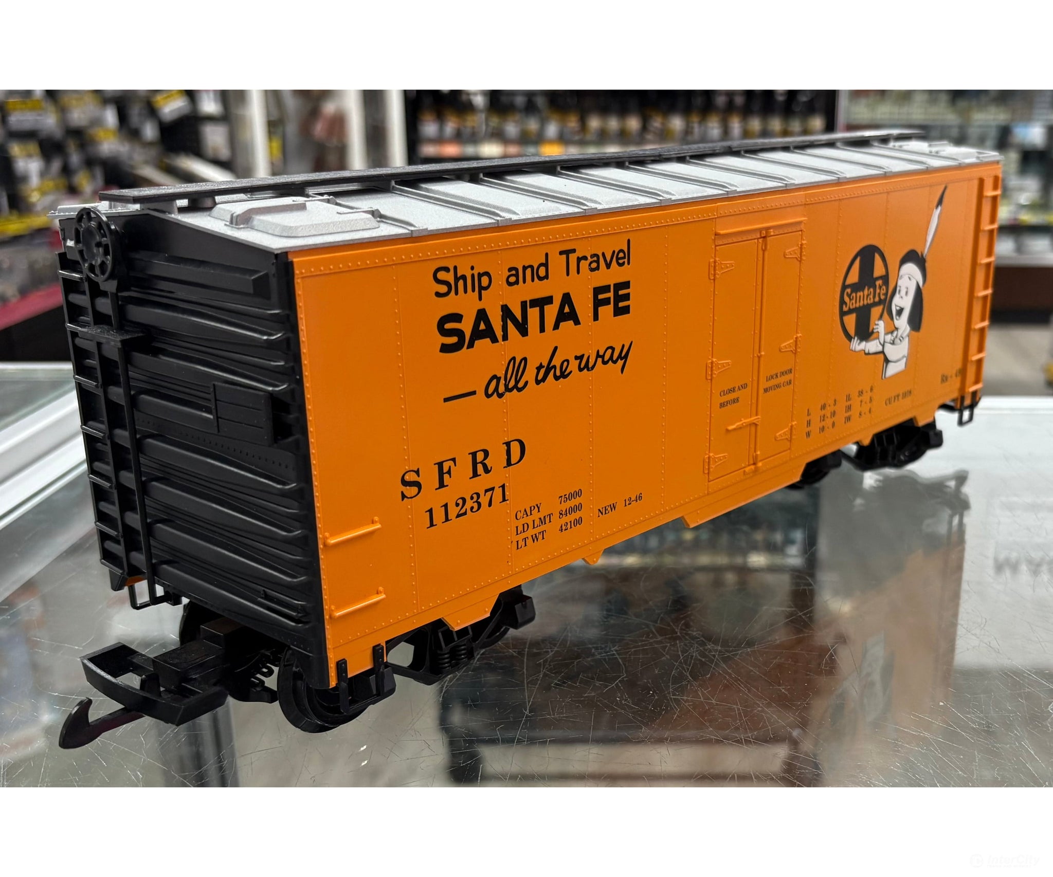 Piko 38819 G Chico Refrigerator Car Santa Fe (SF) 112371 - Freight Cars