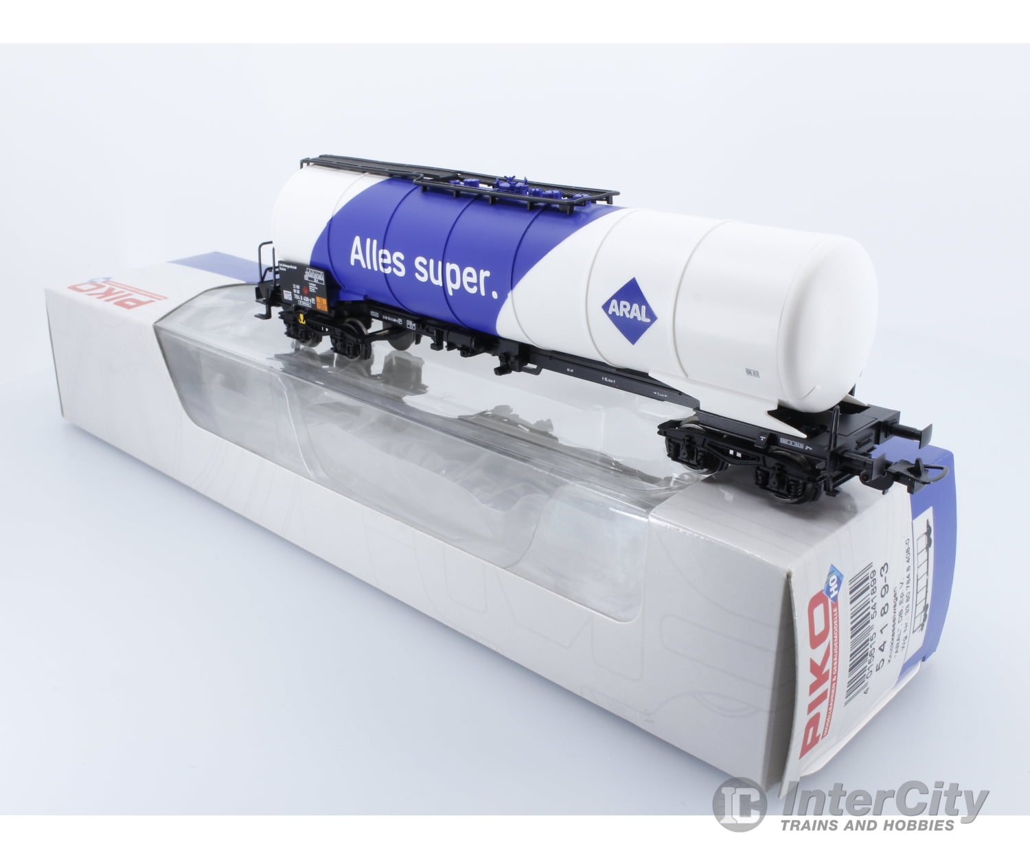 Piko 54189-3 Ho Tank Wagon ’ Aral - Alles Super’ European Freight Cars