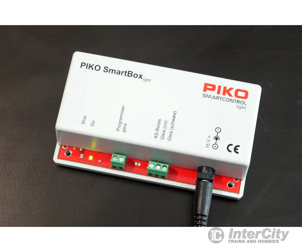 Piko 55017 Smartcontrol Light Dcc Command Station With Handheld Controller Stations & Expansion
