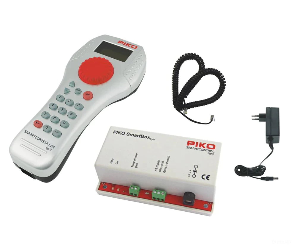 Piko 55017 Smartcontrol Light Dcc Command Station With Handheld Controller Stations & Expansion