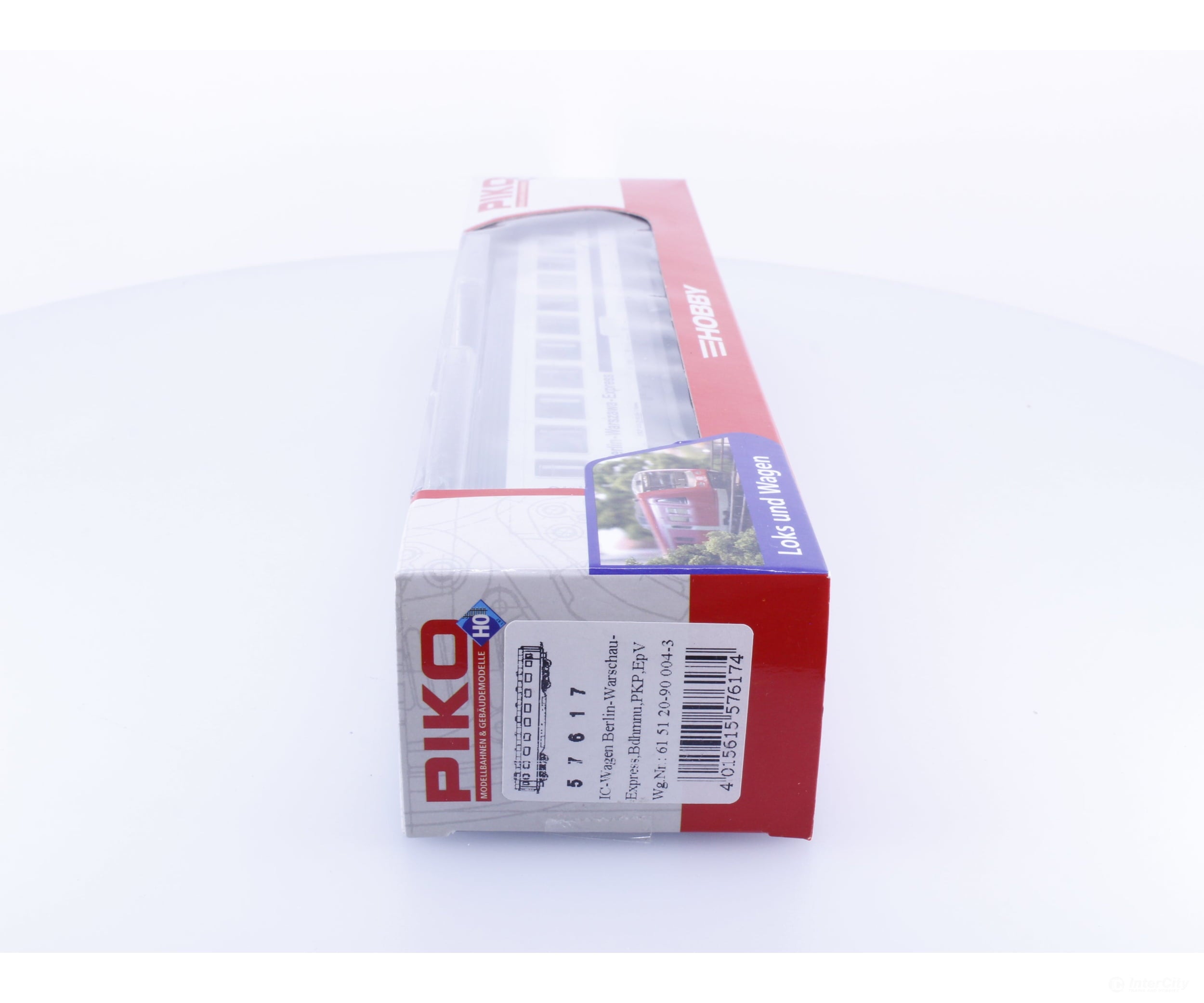 Piko 57617 HO PKP 2nd Class Passenger Car Berlin-Warszawa-Express 615120 (#1) - European Passenger Cars