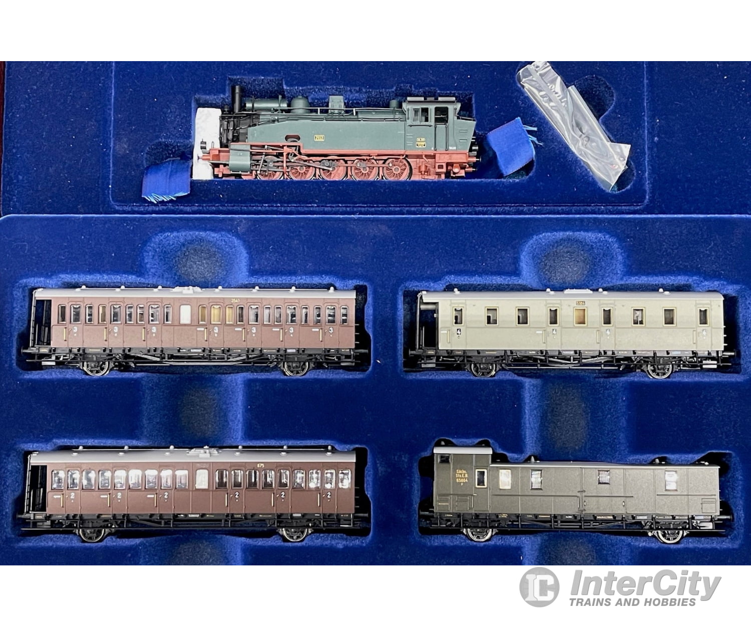 Piko 58207 HO Sachsische XI HT Exclusive Steam Passenger Set Marklin AC Digital European Locomotives