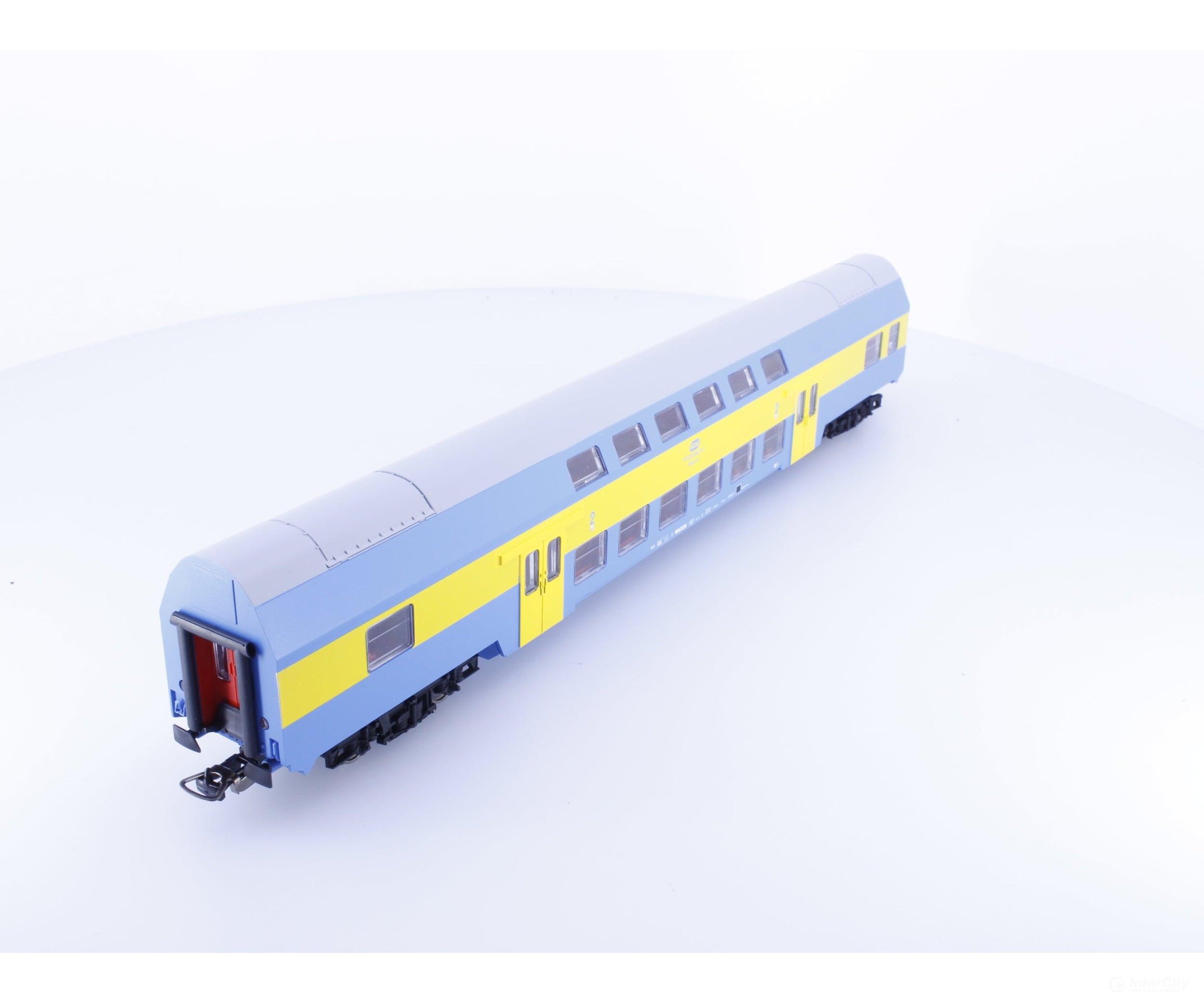 Piko 96010 HO PKP 2nd Class Double Decker Passenger Coach 505126 - European Passenger Cars