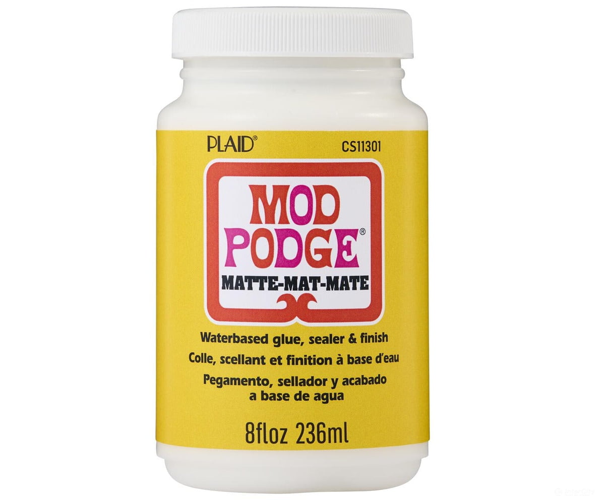Plaid Cs11301 Mod Podge Waterbase Sealer/Glue/Finish Matte (8Oz) Glues & Adhesives