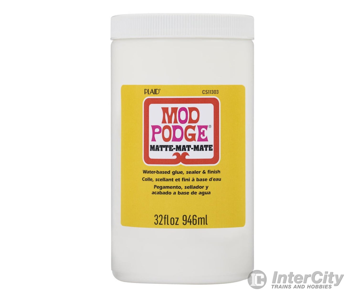 Plaid Cs11303 Mod Podge Waterbase Sealer/Glue/Finish Matte (32Oz) Glues & Adhesives