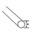 Plastruct 90292 1/8 Acrylic Round Rod - 8-3/4 Length 30 Per Pack Scratch Building Supplies