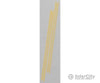 Plastruct 90492 9/32 Diagonal Railing - 2 Per Pack Scratch Building Supplies