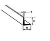 Plastruct 90505 3/16 Styrene Angle - 24 Length 5 Per Pack Scratch Building Supplies